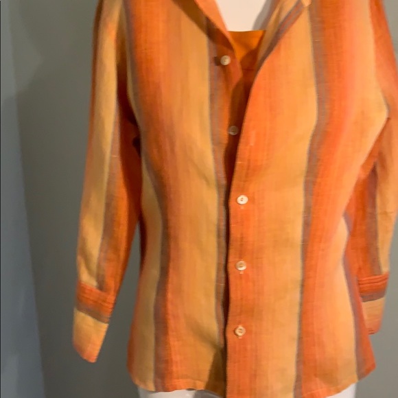 Orange and yellow sizeS”arm-armpit21”S20”L23” - Picture 6 of 8